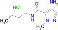 4-amino-N-butyl-1-methyl-1H-pyrazole-5-carboxamide