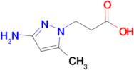 3-(3-amino-5-methyl-1H-pyrazol-1-yl)propanoic acid