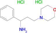 (3-morpholin-4-yl-1-phenylpropyl)amine