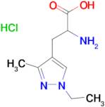 3-(1-ethyl-3-methyl-1H-pyrazol-4-yl)alanine