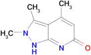 2,3,4-trimethyl-2,7-dihydro-6H-pyrazolo[3,4-b]pyridin-6-one