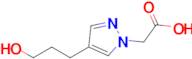 [4-(3-hydroxypropyl)-1H-pyrazol-1-yl]acetic acid