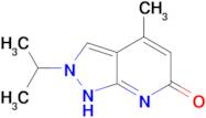 2-isopropyl-4-methyl-2,7-dihydro-6H-pyrazolo[3,4-b]pyridin-6-one