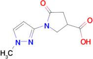 1-(1-methyl-1H-pyrazol-3-yl)-5-oxopyrrolidine-3-carboxylic acid