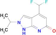 4-(difluoromethyl)-2-isopropyl-2,7-dihydro-6H-pyrazolo[3,4-b]pyridin-6-one