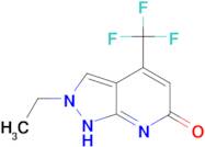 2-ethyl-4-(trifluoromethyl)-2,7-dihydro-6H-pyrazolo[3,4-b]pyridin-6-one
