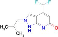 4-(difluoromethyl)-2-isobutyl-2,7-dihydro-6H-pyrazolo[3,4-b]pyridin-6-one