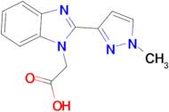 [2-(1-methyl-1H-pyrazol-3-yl)-1H-benzimidazol-1-yl]acetic acid