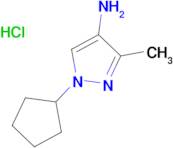 1-cyclopentyl-3-methyl-1H-pyrazol-4-amine