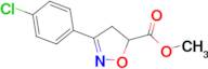 methyl 3-(4-chlorophenyl)-4,5-dihydroisoxazole-5-carboxylate