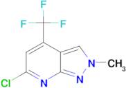 6-chloro-2-methyl-4-(trifluoromethyl)-2H-pyrazolo[3,4-b]pyridine