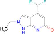 4-(difluoromethyl)-2-ethyl-2,7-dihydro-6H-pyrazolo[3,4-b]pyridin-6-one
