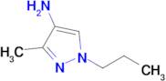 3-methyl-1-propyl-1H-pyrazol-4-amine