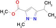 methyl 3-isopropyl-1-methyl-1H-pyrazole-5-carboxylate