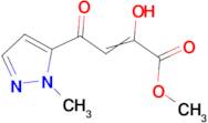 methyl 4-(1-methyl-1H-pyrazol-5-yl)-2,4-dioxobutanoate