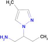 [2-(4-methyl-1H-pyrazol-1-yl)butyl]amine