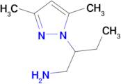 [2-(3,5-dimethyl-1H-pyrazol-1-yl)butyl]amine