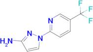 1-[5-(trifluoromethyl)pyridin-2-yl]-1H-pyrazol-3-amine