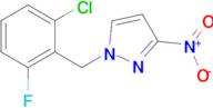 1-(2-chloro-6-fluorobenzyl)-3-nitro-1H-pyrazole