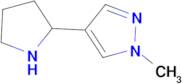 1-methyl-4-pyrrolidin-2-yl-1H-pyrazole