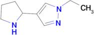 1-ethyl-4-pyrrolidin-2-yl-1H-pyrazole