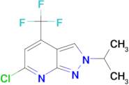 6-chloro-2-isopropyl-4-(trifluoromethyl)-2H-pyrazolo[3,4-b]pyridine