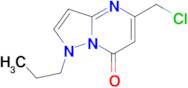 5-(chloromethyl)-1-propylpyrazolo[1,5-a]pyrimidin-7(1H)-one