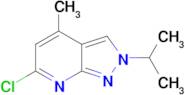 6-chloro-2-isopropyl-4-methyl-2H-pyrazolo[3,4-b]pyridine