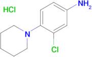 (3-chloro-4-piperidin-1-ylphenyl)amine