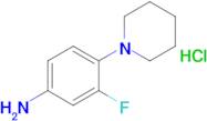 (3-fluoro-4-piperidin-1-ylphenyl)amine