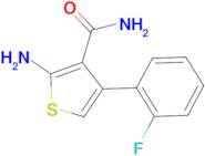 2-amino-4-(2-fluorophenyl)thiophene-3-carboxamide