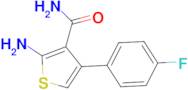 2-amino-4-(4-fluorophenyl)thiophene-3-carboxamide