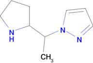 1-(1-pyrrolidin-2-ylethyl)-1H-pyrazole