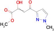 methyl 4-(1-methyl-1H-pyrazol-3-yl)-2,4-dioxobutanoate