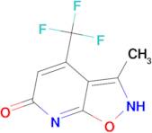3-methyl-4-(trifluoromethyl)isoxazolo[5,4-b]pyridin-6(7H)-one