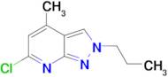 6-chloro-4-methyl-2-propyl-2H-pyrazolo[3,4-b]pyridine