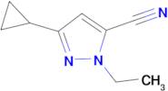 3-cyclopropyl-1-ethyl-1H-pyrazole-5-carbonitrile