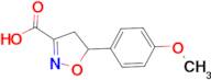 5-(4-methoxyphenyl)-4,5-dihydroisoxazole-3-carboxylic acid