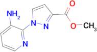 methyl 1-(3-aminopyridin-2-yl)-1H-pyrazole-3-carboxylate