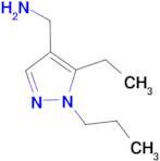 [(5-ethyl-1-propyl-1H-pyrazol-4-yl)methyl]amine