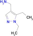 [(1,5-diethyl-1H-pyrazol-4-yl)methyl]amine