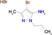 4-Bromo-3-methyl-1-propyl-1H-pyrazol-5-amine hydrobromide