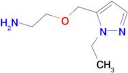 {2-[(1-ethyl-1H-pyrazol-5-yl)methoxy]ethyl}amine