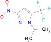 1-isopropyl-3-nitro-5-(trifluoromethyl)-1H-pyrazole