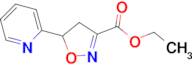 ethyl 5-pyridin-2-yl-4,5-dihydroisoxazole-3-carboxylate