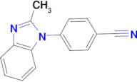 4-(2-methyl-1H-benzimidazol-1-yl)benzonitrile