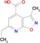 6-ethyl-3-methylisoxazolo[5,4-b]pyridine-4-carboxylic acid