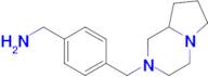 [4-(hexahydropyrrolo[1,2-a]pyrazin-2(1H)-ylmethyl)benzyl]amine