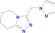3-(1H-pyrazol-1-ylmethyl)-5,6,7,8-tetrahydro[1,2,4]triazolo[4,3-a]pyridine