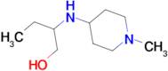 2-[(1-methylpiperidin-4-yl)amino]butan-1-ol